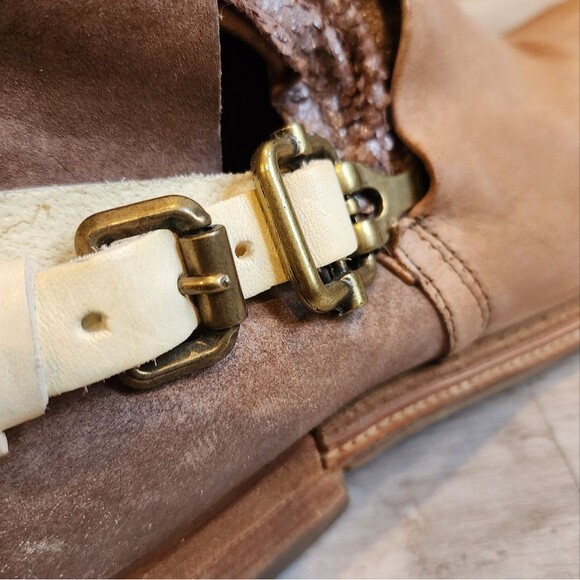 A.S. 98 Womens Leather Ankle Boot Booties  EU 40 / 9-9.5 Low Ankle Boots - Picture 6 of 9